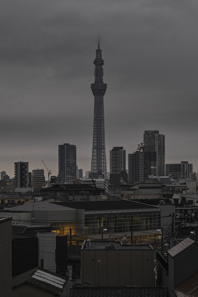 Tokyo skytree view from my office 2015 2 23nobiann