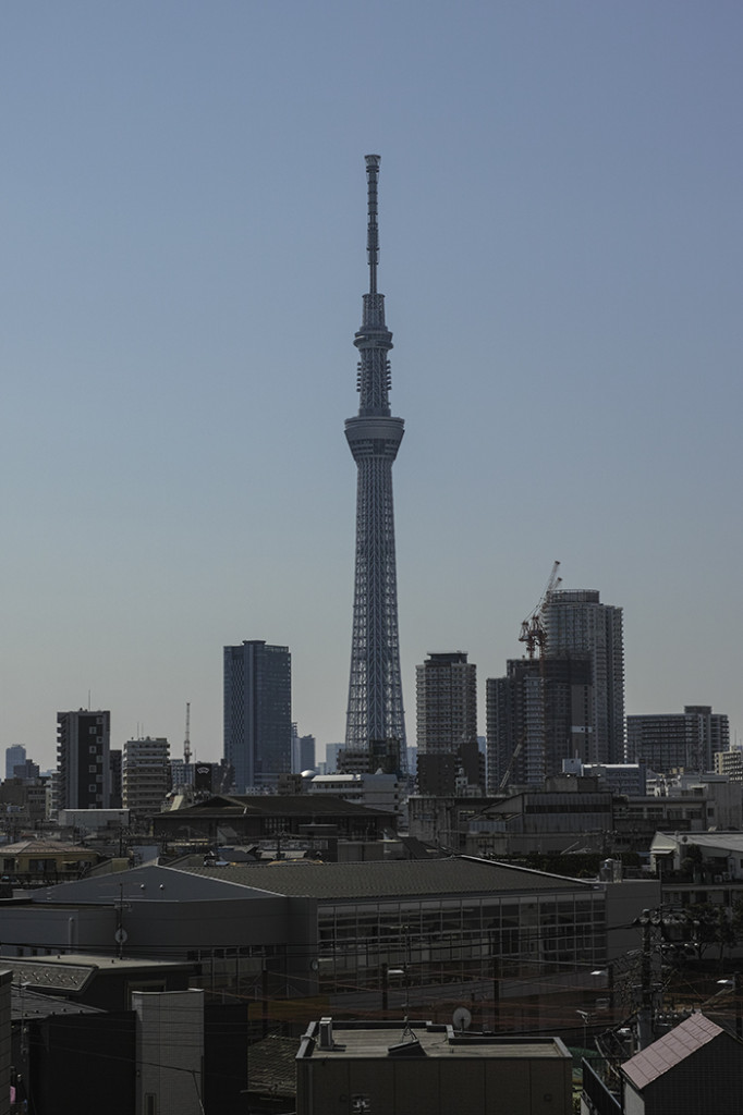 Tokyo skytree view from my office 2015 3 13nobiann