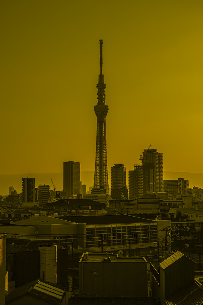 Tokyo skytree view from my office 2015 4 2nobiann